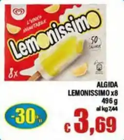 Top Supermercati Algida Lemonissimo offerta