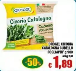 Top Supermercati Orogel cicoria catalogna cubello fogliapiu' offerta