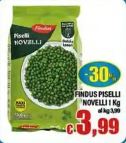 Top Supermercati Findus Piselli Novelli offerta