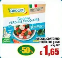 Top Supermercati Orogel contorno verdure tricolore offerta