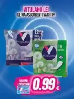 Vitulano Drugstore Vitulano ultra assorbenti offerta