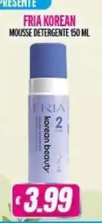 Vitulano Drugstore Fria korean mousse detergente offerta