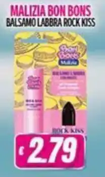 Vitulano Drugstore Malizia Bon Bons Balsamo Labbra Rock Kiss offerta