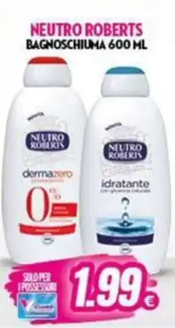 Vitulano Drugstore Neutro Roberts bagnoschiuma offerta