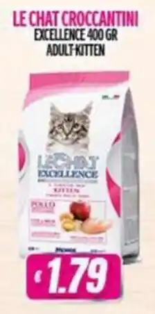 Vitulano Drugstore Le Chat Croccantini Excellence Adult Kitten offerta