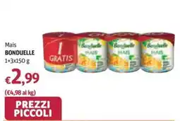 Futura Supermercati Mais Bonduelle offerta