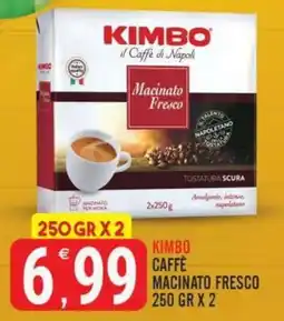 Tutto Buono Kimbo caffè macinato fresco offerta
