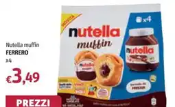 Futura Supermercati Nutella muffin FERRERO offerta