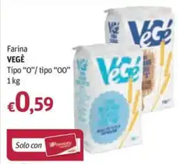Futura Supermercati Farina VEGÈ offerta