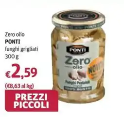 Futura Supermercati Ponti funghi grigliati offerta