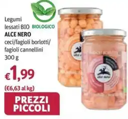 Futura Supermercati Legumi lessati BIO ALCE NERO offerta