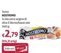 Futura Supermercati Tonno Nostromo offerta