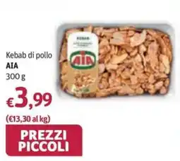 Futura Supermercati Kebab di pollo AIA offerta