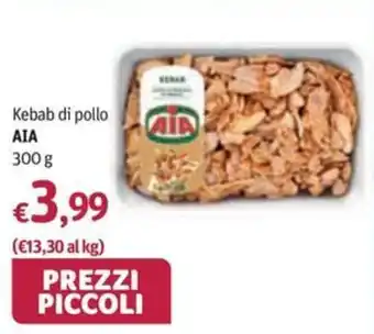 Futura Supermercati Kebab di pollo AIA offerta
