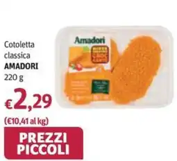 Futura Supermercati Cotoletta classica Amadori offerta