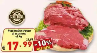 Piacentine s/osso di scottona