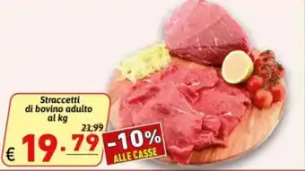 Straccetti di bovino adulto