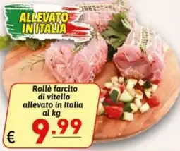 Ipercarni Rollè farcito di vitello offerta