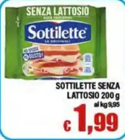 Top Supermercati Sottilette senza lattosio offerta