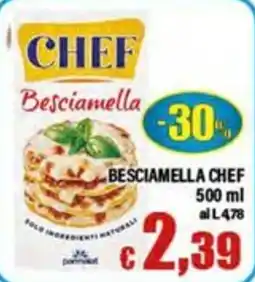 Top Supermercati Besciamella Chef offerta