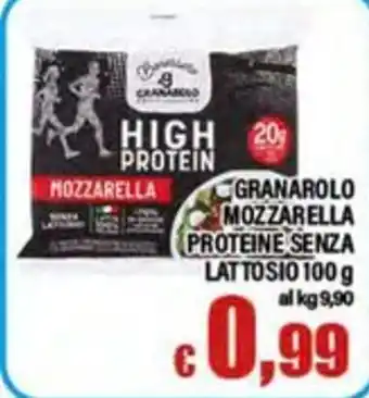 Top Supermercati Granarolo mozzarella proteine senza lattosio offerta