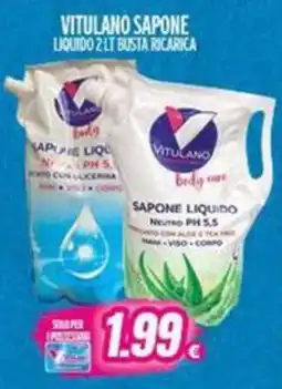 Vitulano Drugstore Vitulano sapone liquido offerta