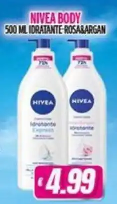 Vitulano Drugstore Nivea body idratante rosa&argan offerta