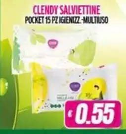 Vitulano Drugstore Clendy salviettine pocket offerta