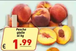 Ipercarni Pesche gialle offerta