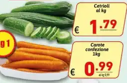 Ipercarni Cetrioli offerta