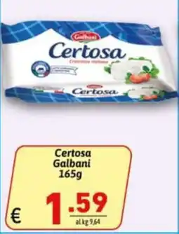 Ipercarni Certosa Galbani offerta