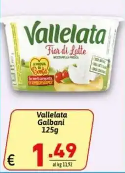 Ipercarni Vallelata Fior di Latte offerta