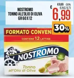 Supermercati EffePiù Nostromo Tonno all'Olio di Oliva offerta
