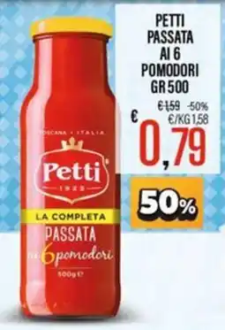 Supermercati EffePiù Petti passata ai 6 pomodori offerta