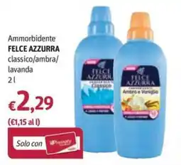 Futura Supermercati Ammorbidente Felce Azzurra classico offerta