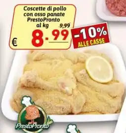 Ipercarni Coscette di pollo con osso panate PrestoPronto offerta