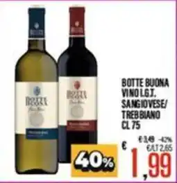 Supermercati EffePiù Botte Buona Vino I.G.T. Sangiovese/Trebbiano offerta