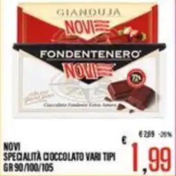 Supermercati EffePiù Fondentenero Novi offerta
