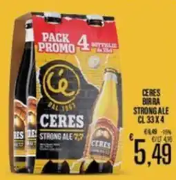 Supermercati EffePiù Ceres strong ale offerta