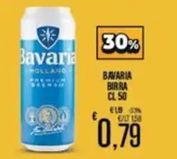 Supermercati EffePiù Bavaria birra offerta