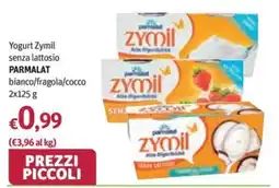 Futura Supermercati Yogurt Zymil senza lattosio Parmalat offerta