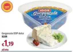 Futura Supermercati Gorgonzola DOP dolce IGOR offerta