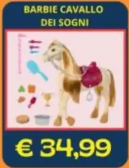Cossuto Barbie cavallo dei sogni offerta