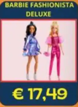 Cossuto Barbie Fashionista Deluxe offerta