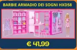 Cossuto Barbie Armadio dei Sogni offerta