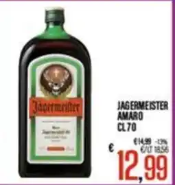 Supermercati EffePiù Jagermeister amaro offerta