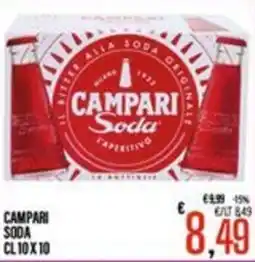 Supermercati EffePiù Campari Soda offerta