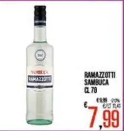 Supermercati EffePiù Ramazzotti Sambuca offerta