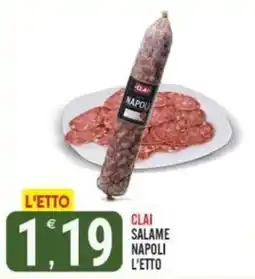 Tutto Buono Clai salame napoli offerta