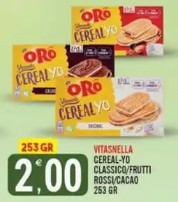 Tutto Buono Vitasnella Cereal-Yo offerta
